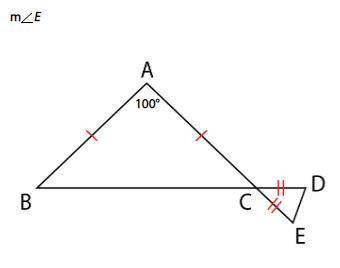 Find the angle measure.
The angle measure is