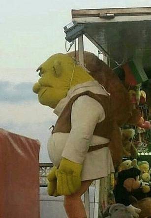There you go thiccshrek
the end of shrek