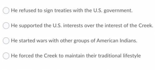 Why was Creek Chief William McIntosh often opposed by other Creek leaders?