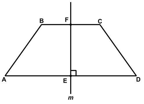 A trapezoid is any four-sided figure that has at least one pair of parallel sides. Pictured below i