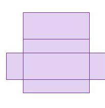 Which two-dimensional net does not represent a three-dimensional rectangular prism?
