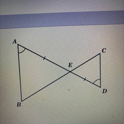 Which postulate or theorem proves that these two triangles are

congruent?
AAS Congruence Theorem