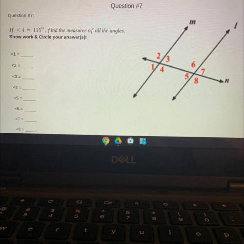 Somebody please help i made this worth 50 points i need help on a transversals test