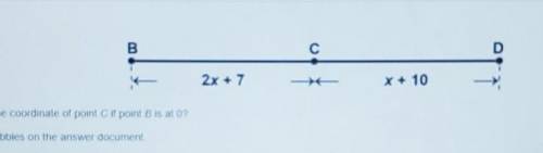 15. Examine the figure below.

If C is the midpoint of BD, what is the coordinate of point C if po