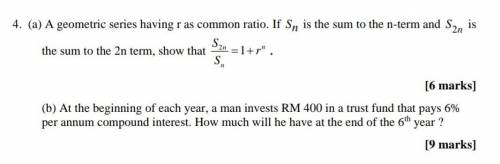 How to solve question b ?