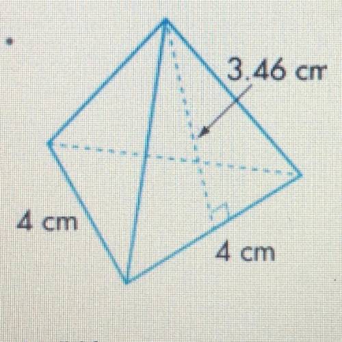 What is the surface area of pyramid