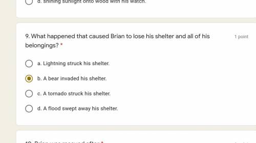 What happened that caused Brian to lose his shelter and all of his belongings? (picture in link) he