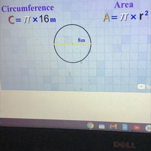What is the circumference if we use 3.14
for pi?