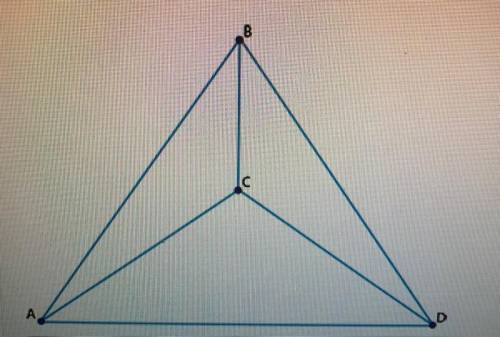 C is the incenter of isosceles triangle ABD with vertex angle ∠ABD. Does the following proof correc