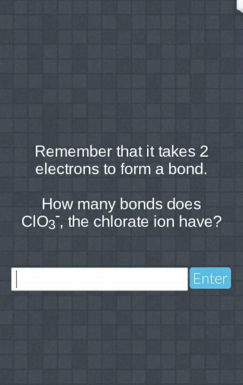 How many bonds does clo3 have?