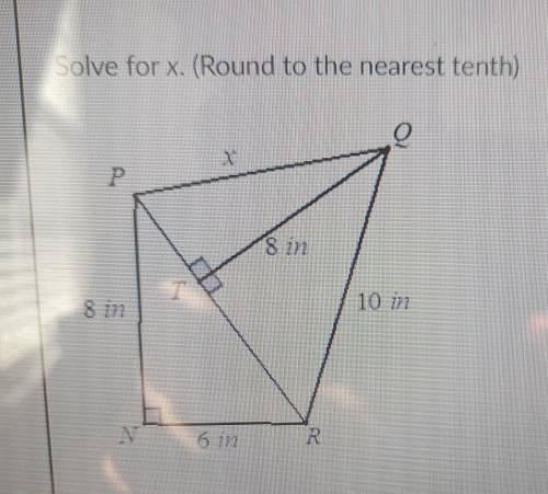I need some helpwith this its asking to solve for x