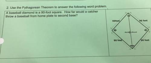 Please help! It’s about pythagorean theorem. I attached the image