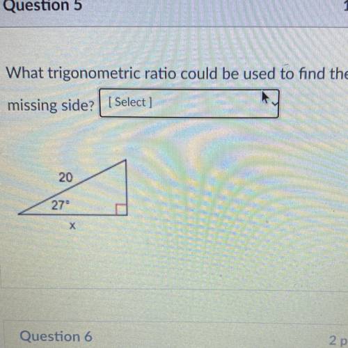 PLEASE HELP: Tangent, Sine, or Cosine? Please only answer if you know I genuinely need help. WILL G