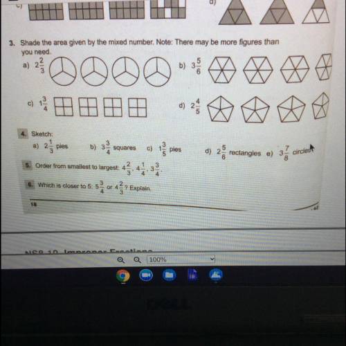 Hi, I just need help with questions 4 and 6 thank you so much :)