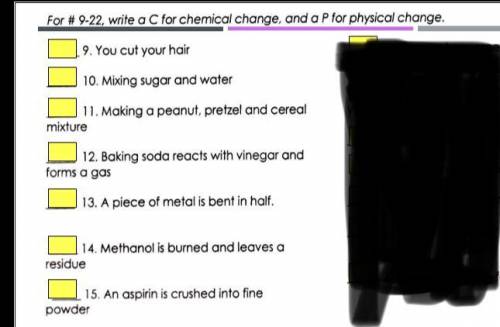 Chemical or physical change pls help