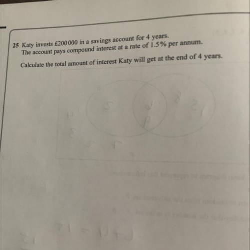 Hello! Does anyone know the answer for this question and how to work it out. I NEED HELP ASAP. I ne