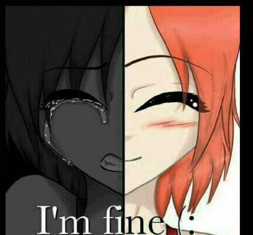 Im fine but im not fine