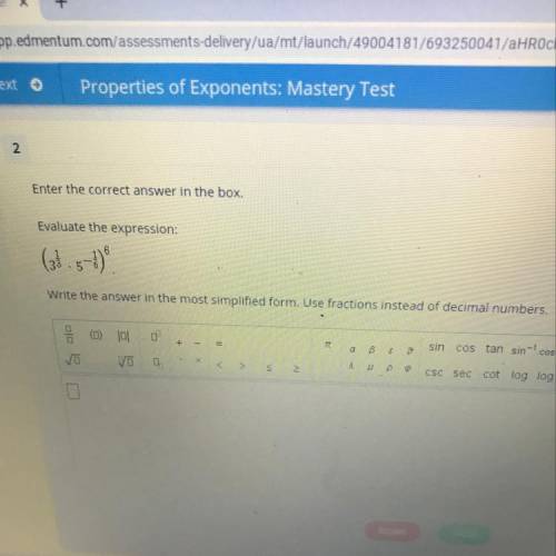 Please help me with properties of exponents
