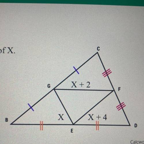 The perimeter of triangle BCD = 60. Find the value of X.