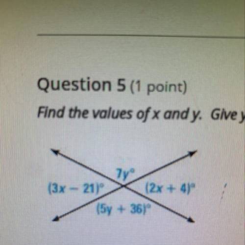 Find the values of X and Y