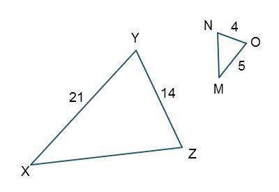 PLEASE HELP!
What additional information is needed to prove that the triangles are similar?