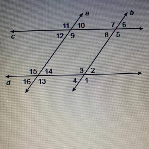 Given L9 = L13

Which lines, if any, must be parallel based on the given
information? Justify your