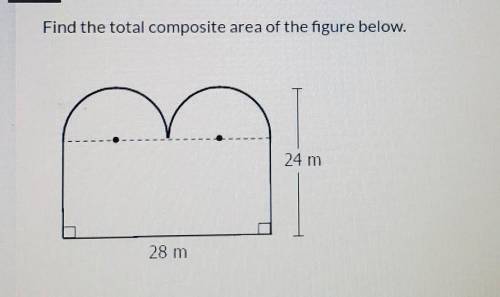 Find the total composite area