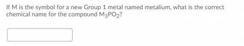 Can someone please solve this chemistry question