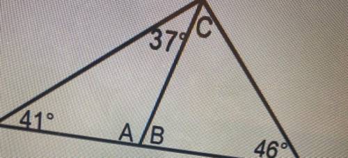 Find the measures of Angles A,B, and C