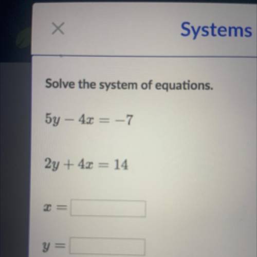What is x and y ? algebra