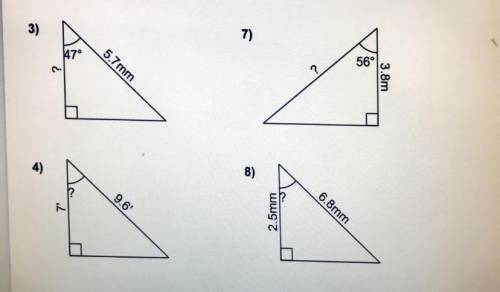 I need some help with these trigonometry questions anyone