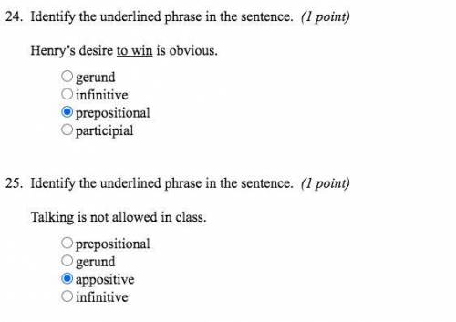 (15 points) Please check my english answers (it is about phrases)