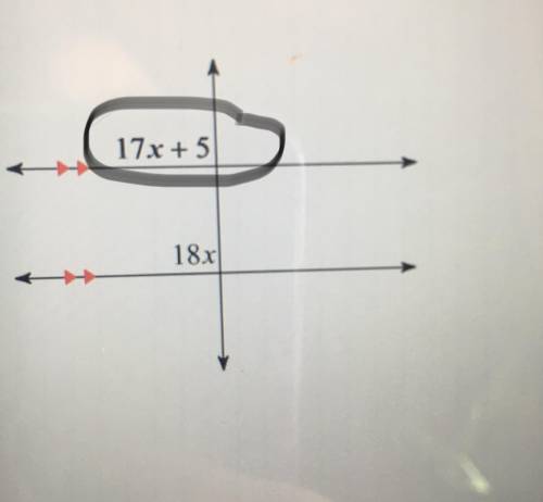 Find the measure of the angle indicated in bold-
Can someone please help me figure this out???