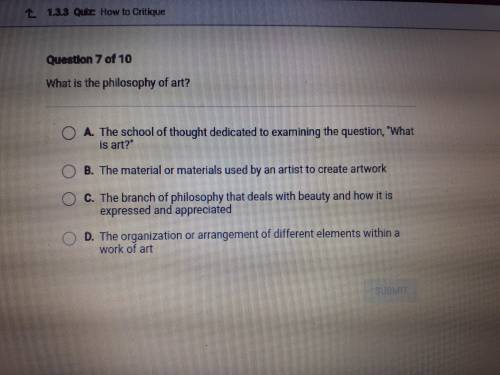 What is the philosophy of art?