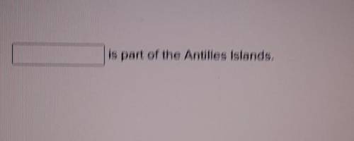 Is part of the Antilles Islands.