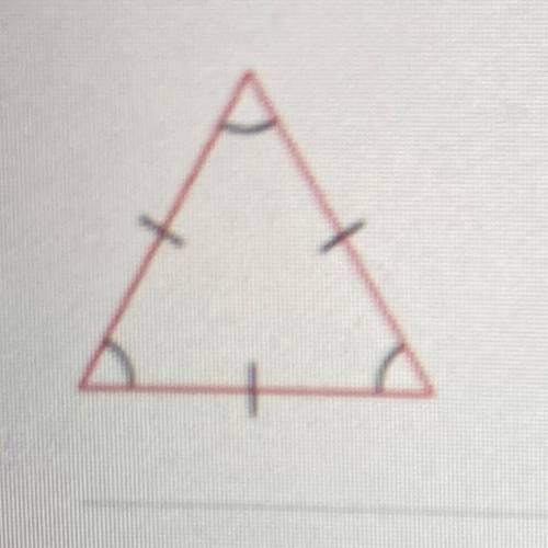 Classify the following triangle. Check all that apply.

O A. Obtuse
B. Equilateral
c. Right
D. Acu