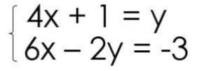 PLEASE HELP 
Solve the system of equation. Write the solution as a coordinate point.