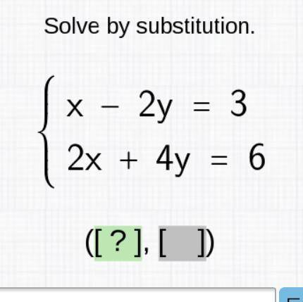 Solve by substitution. Please help ASAP