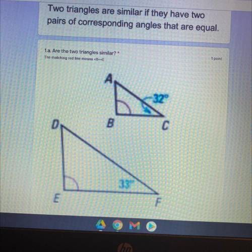 How do I know if the triangles are simulat