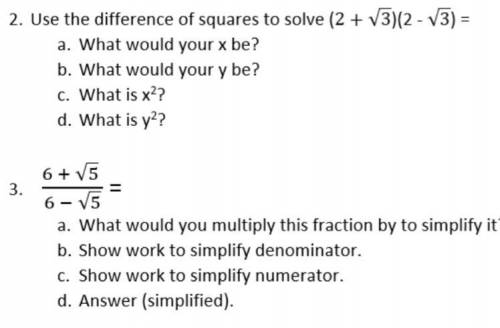 PLEASE HELP ME

This is due tomorrow and I am struggling. I don’t understand anything my math