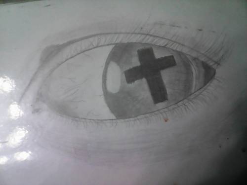 Here is my sketch drawing o an eye rate it??