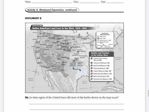 In what region of the United States did most of the battles shown on the map occur?