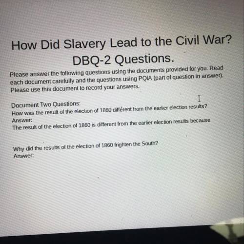 How did slavery lead to the civil war.
