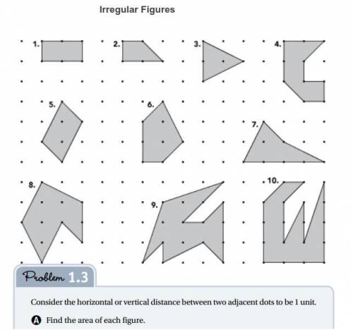 Irregular Figures Find the area for each shape. please help