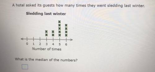 What is the median of the numbers ?
