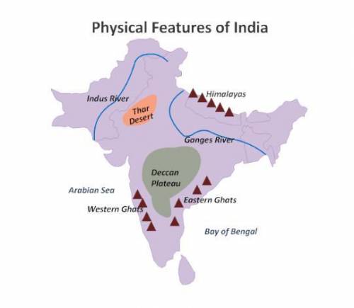 Hinduism originated in which region shown on the map?

A. 
on the Deccan Plateau
B. 
in the Thar D