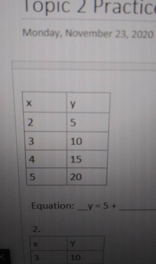 Help me find the equation pls