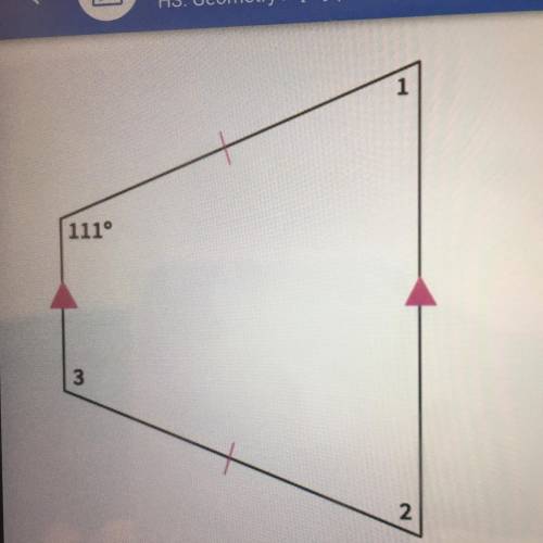 Help ASAP Find the measure of 2.
21
69
111