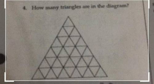 How many triangles are in the diagram?