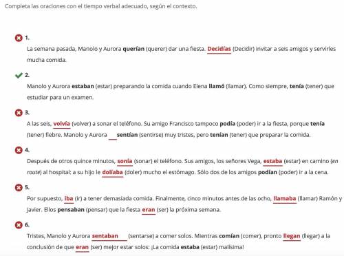 HELP with Spanish Imperfect and Preterit